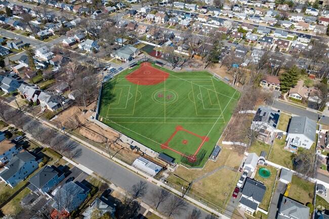 Carlock Field is a multipurpose field that also has other park amenities.