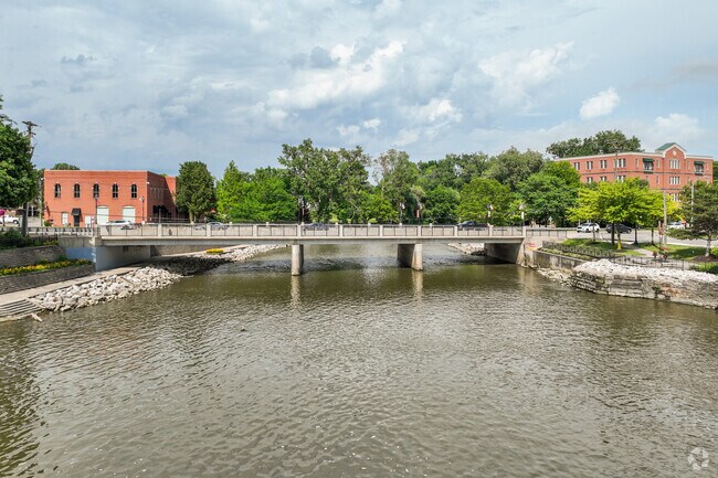 The River Raisin runs right through downtown Dundee and provides fishing as well as kayaking.