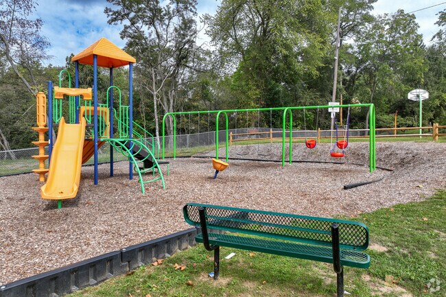 Your kids will love the colorful playground at Summer Fields.