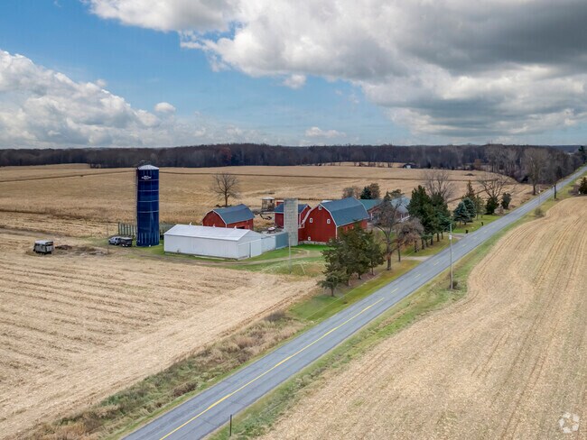 Rural roads offer residents passage out of the neighborhood.