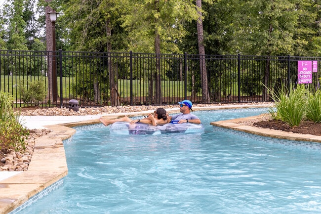 Residents enjoy floating down the lazy river at Discovery Cove in The Highlands.
