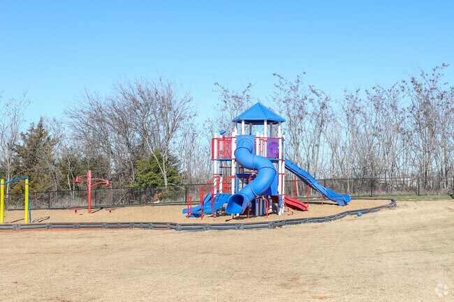 The students at Middleberg Public School love playing on the playset.