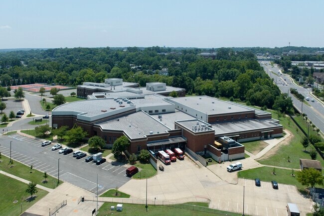 James Monroe High School serves the community of Fredericksburg.