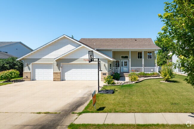 Traditional homes with pitched roofs are the main style found in Pointe West.