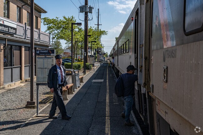 Interlaken commuters can hop on a NJ Transit train in nearby Allenhurst station.