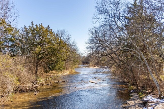 Visitors to Nolensville can gaze upon the beautiful Mill Creek.