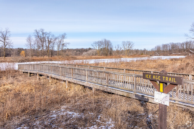 Manitowoc's Henry Schuette Park has great hiking trails, which are part of the Ice Age Trail.