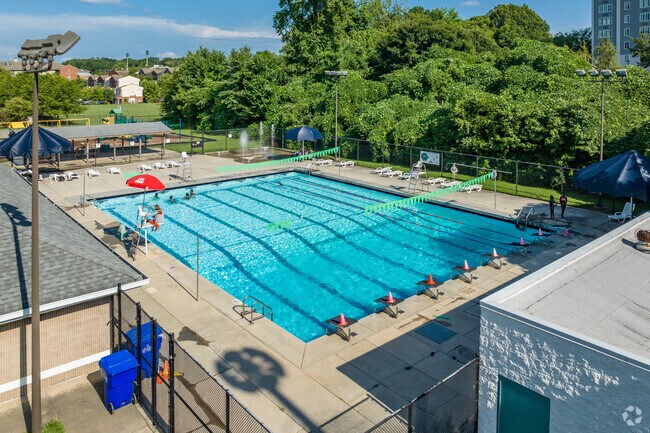 Ebster Park pool near Scottdle, in Decatur, is a great place to cool off in the summer.