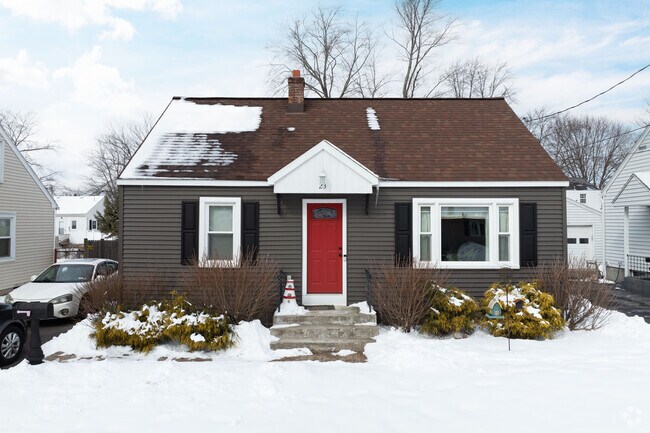 Cape Cods are a classic design and an affordable choice for a home in Roessleville.