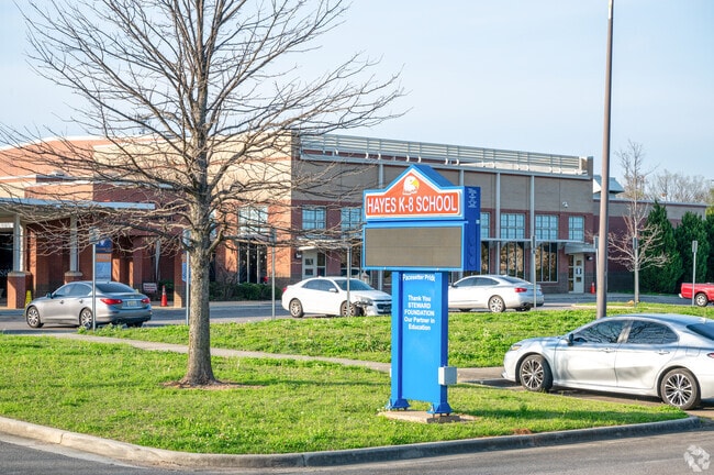 Hayes K-8 School educates Kingston students.