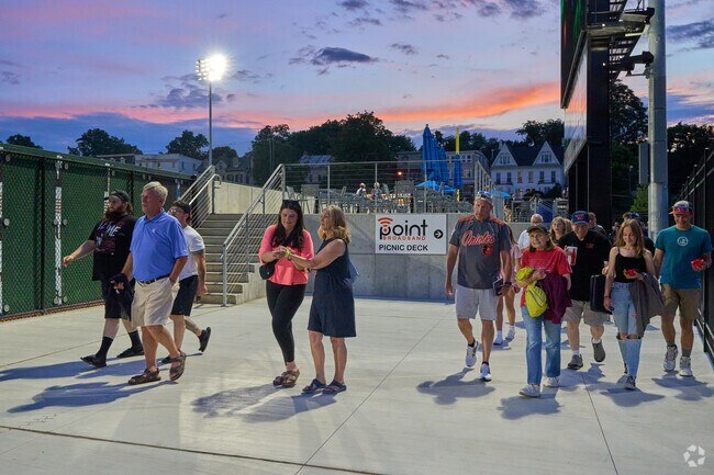 Meritus Park near Halfway is home to the Flying Boxcars baseball team.