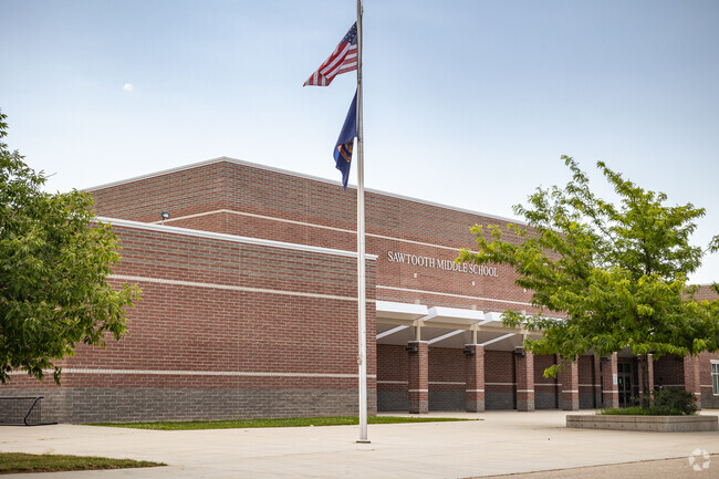 Sawtooth Middle School is a public school in a large suburb setting.