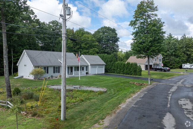 A multitude of ranch style homes line the quiet streets in Boscawen.