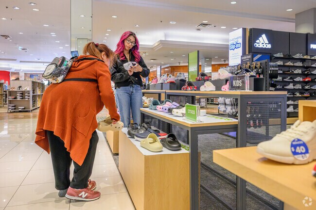 Residents of Sunnymeadows can find the latest fashions at Macy's.