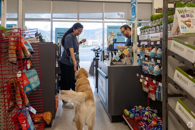 Residents of The Retreat with pets can check out the local Petco.