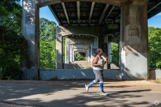 Go for a run through Percival's Island Nature Area.