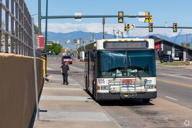 The Tichy neighborhood offers easy access to RTD bus routes, making commuting a breeze.