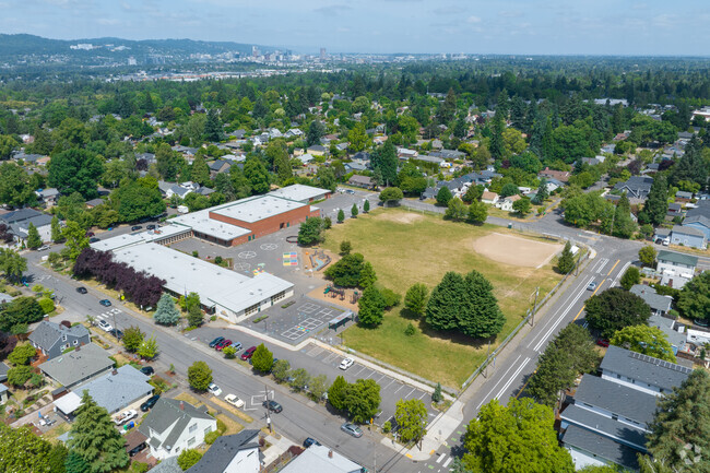 Lewis Elementary is located on SE Evergreen St in Portland.