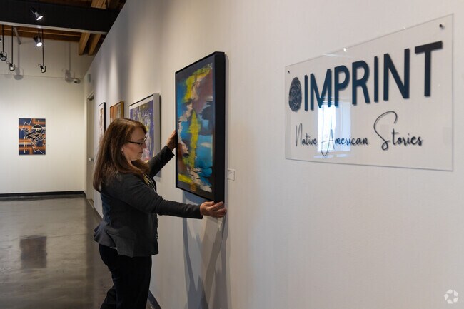 The Arts HQ gallery is Surprise show a different exhibition every month.