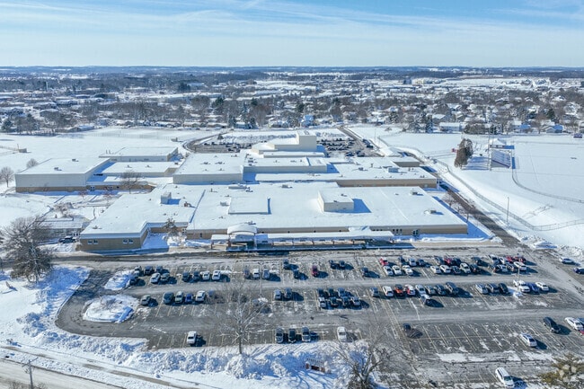 Stoughton High School has a B rating according to Niche.