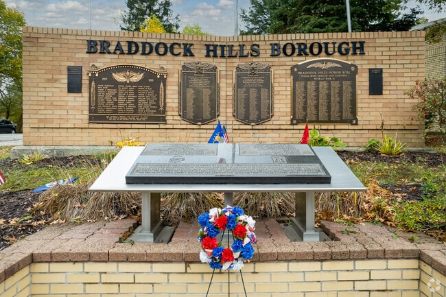 Braddock Hills honors the men and women who keep this country safe.