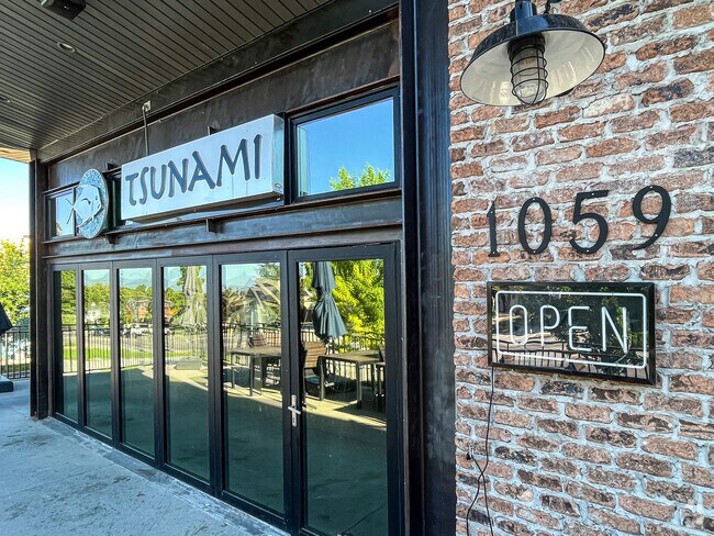 Tsunami, a sushi restaurant, is a culinary delight in the University neighborhood.