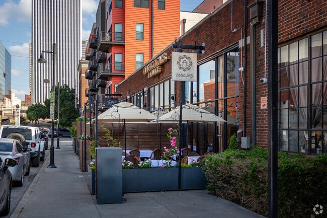 Amelias wood fired grill in City Center, offers great food and an outdoor patio seating.