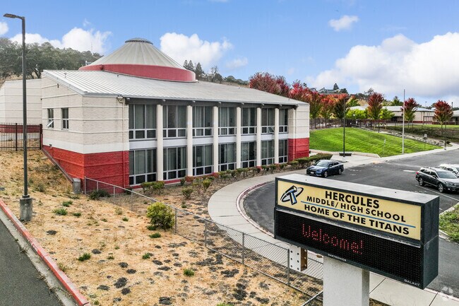 Hercules High and Middle School offers a variety of athletics in New Pacific.