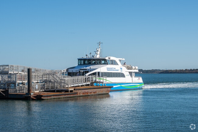 For a scenic commute people of Waveland can take the ferry to Boston.