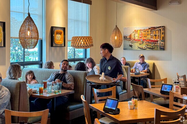 Indulge in classic Italian dishes at Olive Garden in Teal Run.