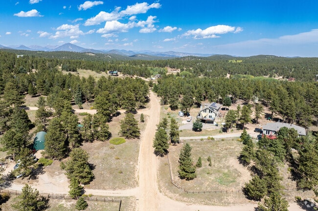 Properties in Bar-K Ranch are large and expansive with many trees for privacy.