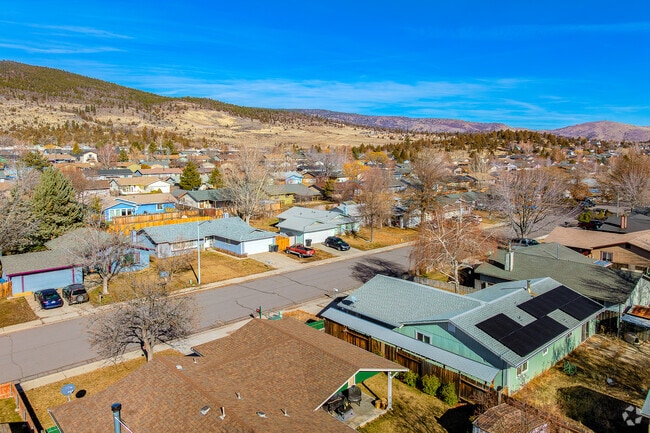 A few homes in Susanville have solar power.