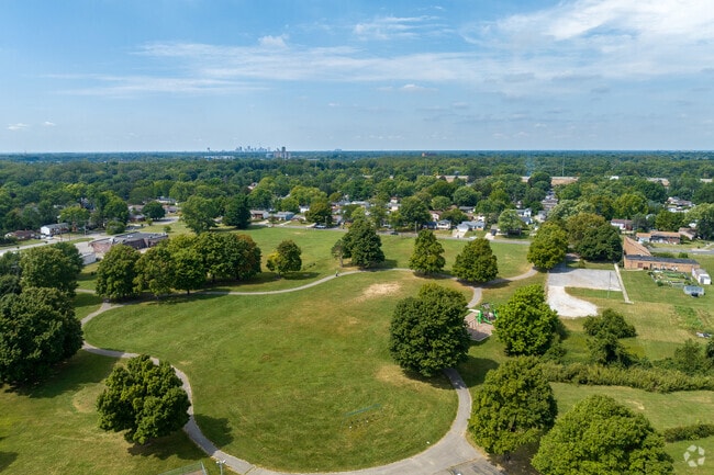 Maybury Park in the Walnut Heights neighborhood offers over 5 acres of green space.