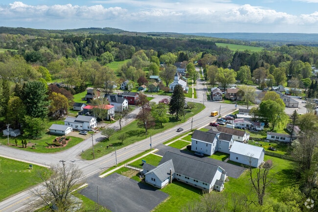 Charlotte is a quiet walkable town with parks and green spaces all around the area.