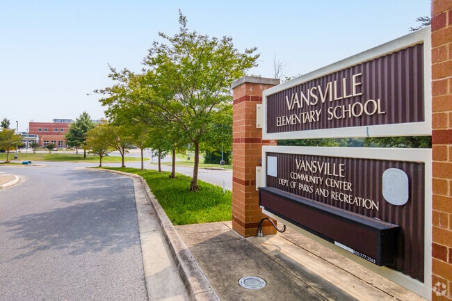 Vansville Elementary School serves Konterra families with a focus on sustainability.