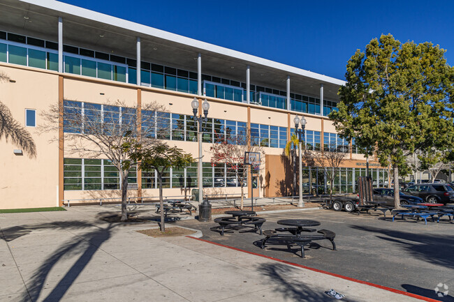 Engage in creativity at High Tech Middle Media Arts School.