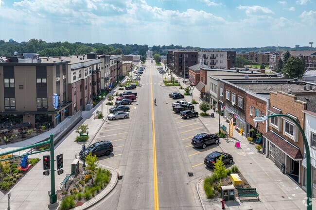 Downtown North Saint Paul offers residents a mix of dining and shopping options