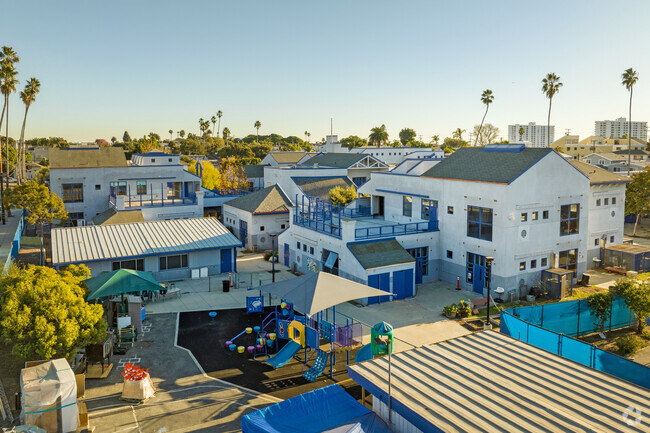 John Muir Elementary School is blocks away from the Santa Monica beach.