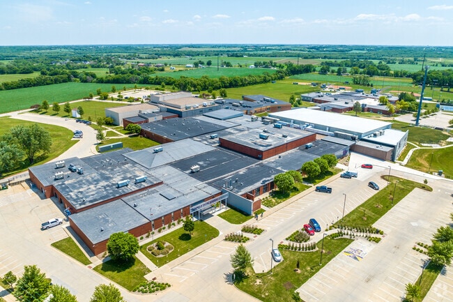 The sprawl of Norwalk High School's campus is a large part of the community.