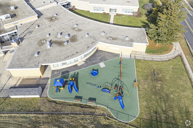 Kids will never want to leave the playground at Edgebrook Elementary School.
