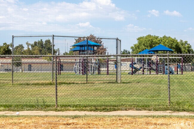 A view of Fremont Elementary School in Merced.