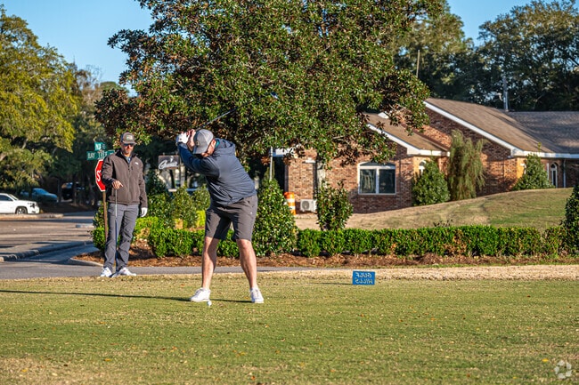 Play a round of golf with a friend at the Gulf Hills Golf Club.