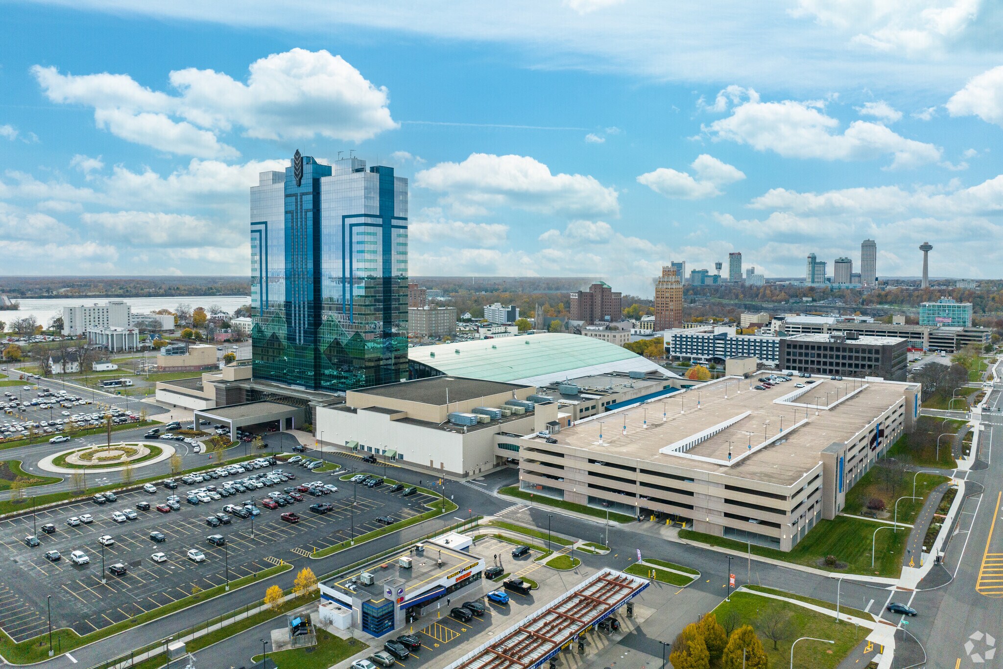 If you're feeling lucky, stop by the Seneca Niagara Resort and Casino in South End.