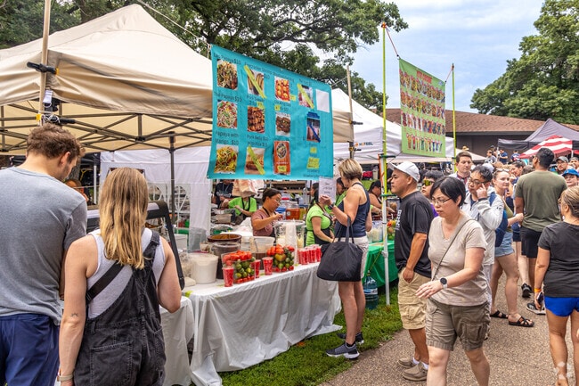 Dragon Festival food stalls feature diverse Asian flavors and specialties.