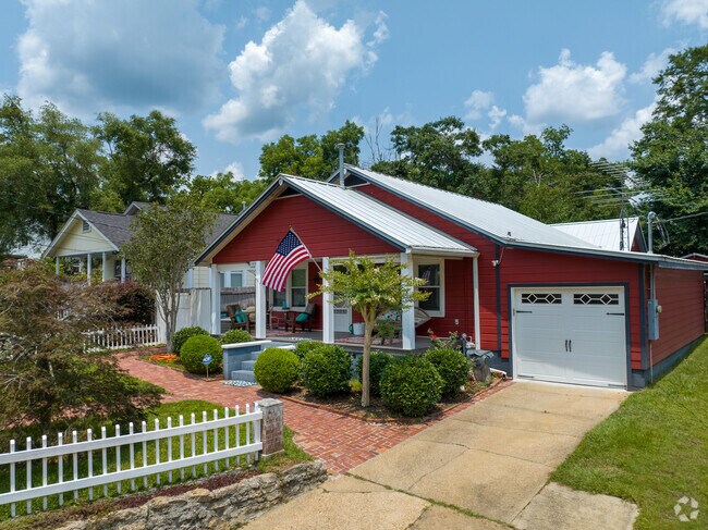 This Bungalow found in Levy Park  has the all American spirit.