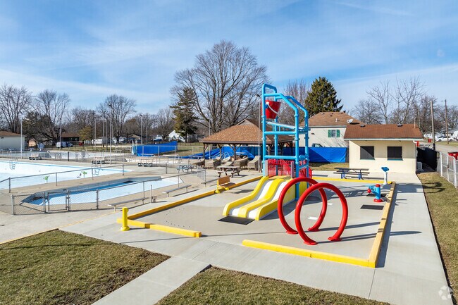 London Municipal Pool has been recently renovated.