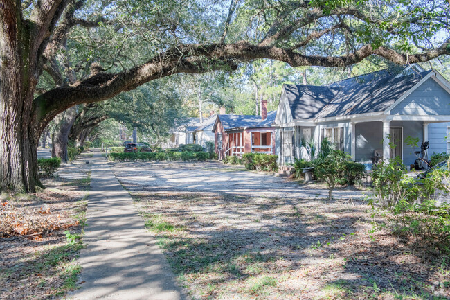 Oak trees with limbs reaching out to shade the homes in Cleveland Heights make cooler living.