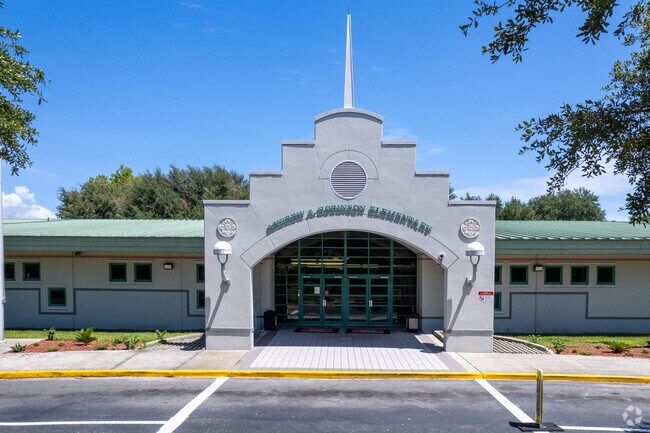 Andrew A. Robinson Elementary School teaches approximately 550 students.