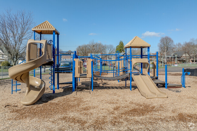 Canton Arts Academy at Summit has a large playground for students to enjoy at recess.