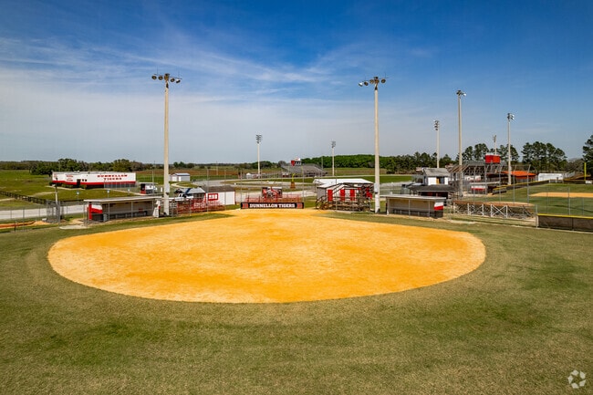 Students love to play softball on the fields at Dunnellon High School.